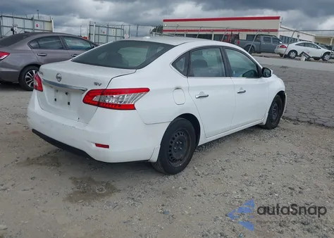 2015 Nissan Sentra Fe+ S/S/Sl/Sr/Sv z USA, uszkodzony, nr VIN 3N1AB7AP7FL639381